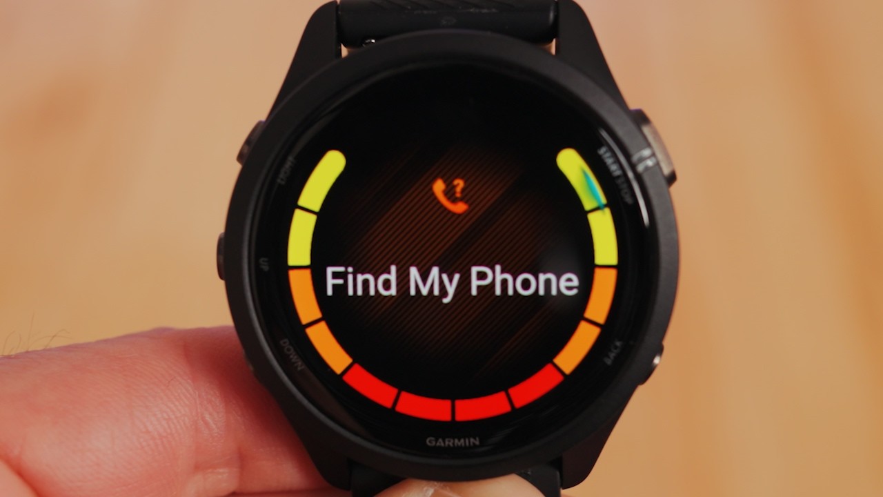 Find My Phone Garmin Watch ForeRunner